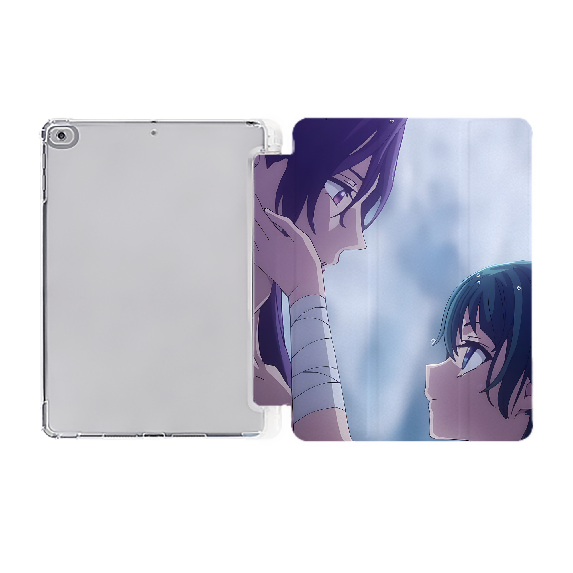 （画像用） 薬屋のひとりごと The Apothecary Diaries IPad ケース ペン収納付き 三つ折りスタンド PUレザー×シリコン 対応機種9.5/10.5/10.9インチ